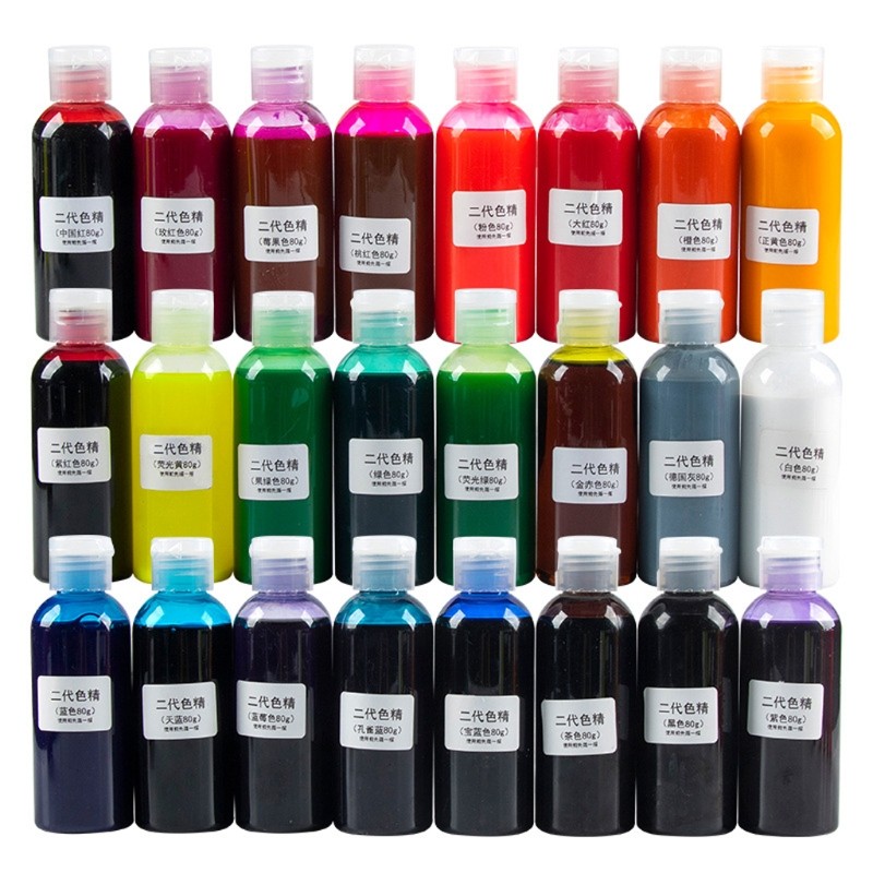 

Large Bottle 80g Resin Pigment Transparent Epoxy Resin Coloring Dye Pigment Colorant Dye Fading Resistance Pigment
