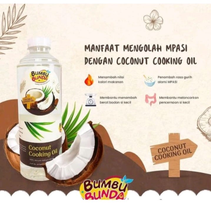 

BUMBU BUNDA ELIA COCONUT COOKING OIL - MINYAK GORENG KELAPA ASLI