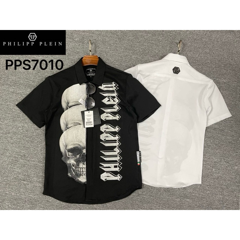 Kemeja pendek Pria Pl7010 PP semi Mirror import