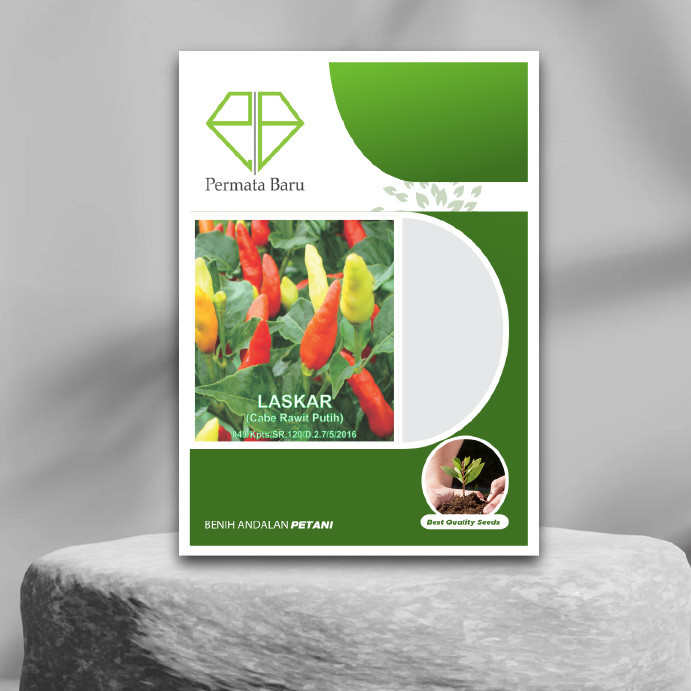 Benih Cabe Rawit Prentul LASKAR 10 Gram Biji Bibit Cap Permata Baru
