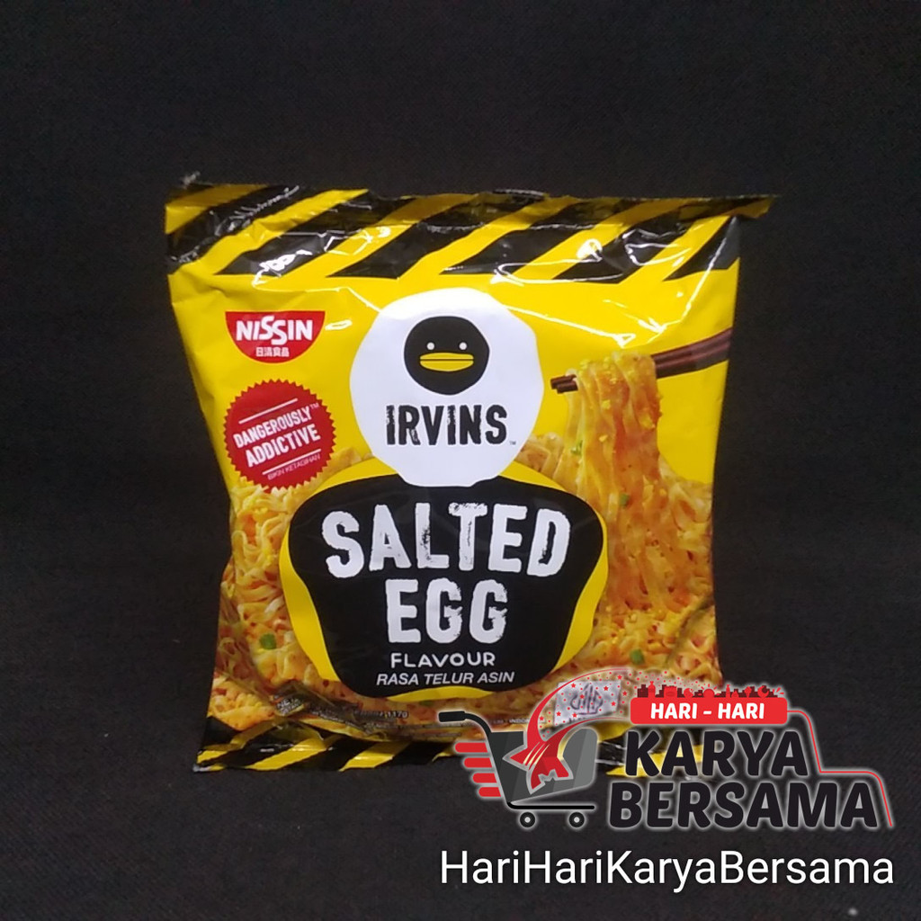 

MIE INSTAN GORENG NISSIN IRVINS SALTED EGG FLAVOUR 117GR
