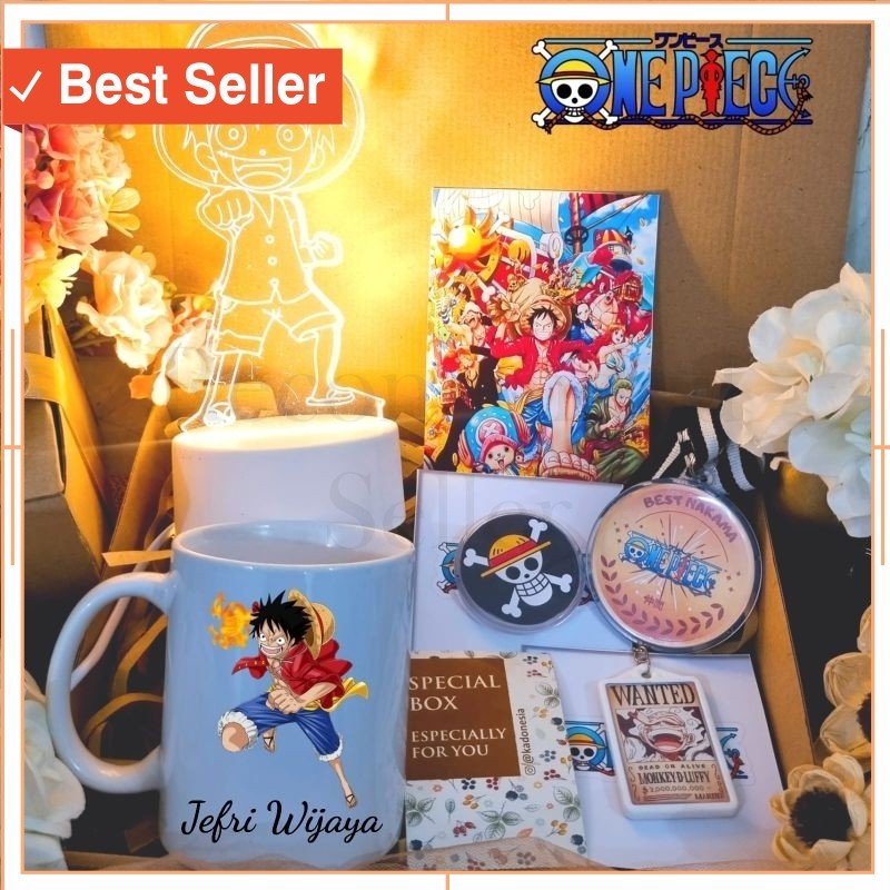 Hampers Keren KReatif Murah Kekinian / Hampers One Piece  / Hadiah Ulang Tahun / Kado Anime One Piec