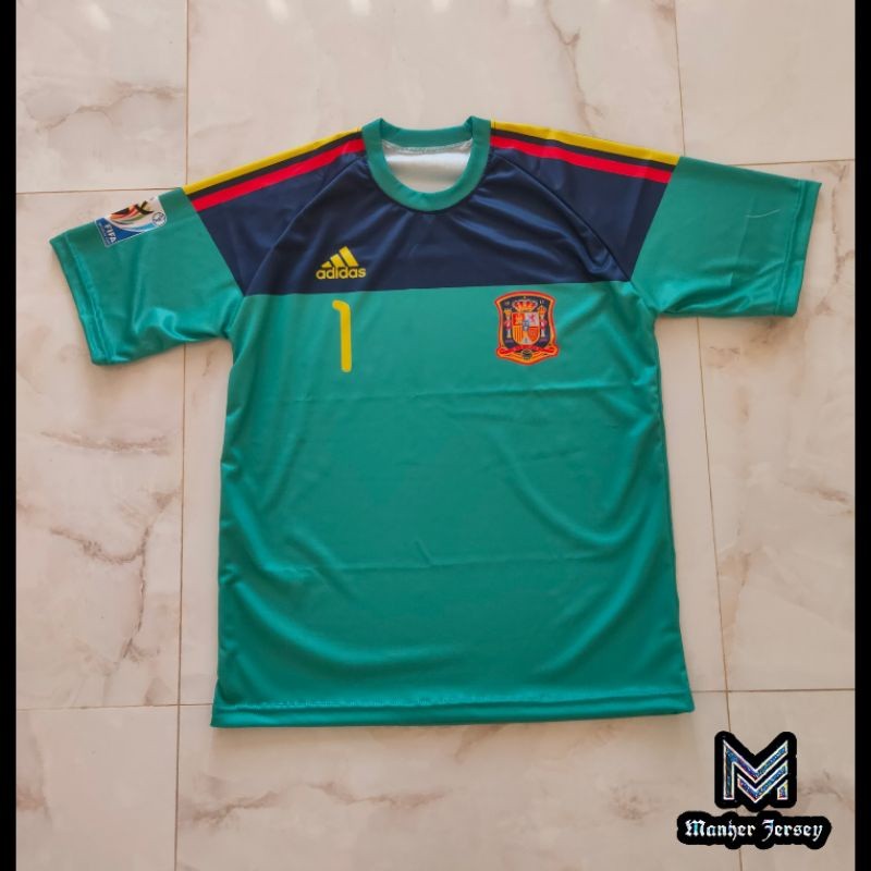 Jersey Kiper GK Spanyol 2010 Full Printing