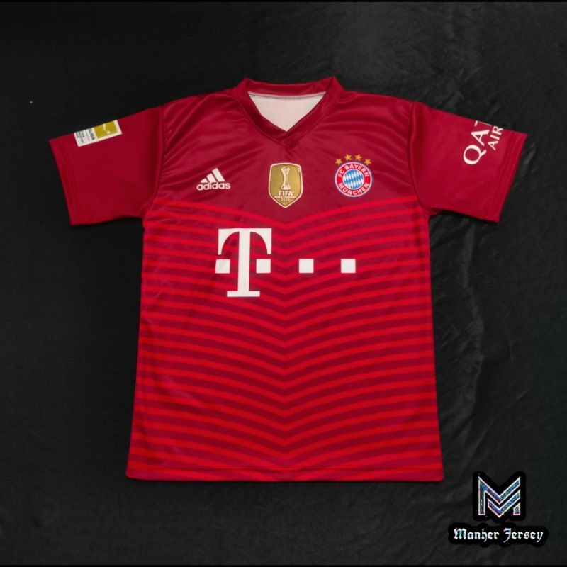 Jersey Bayern Munchen Home 2021 2022 Full Printing