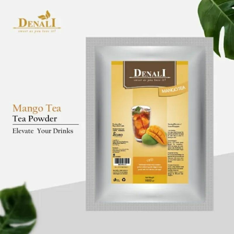 

DENALI POWDER 1000 GRAM MANGO TEA DENALI BUBUK 1 KG RASA MANGO TEA