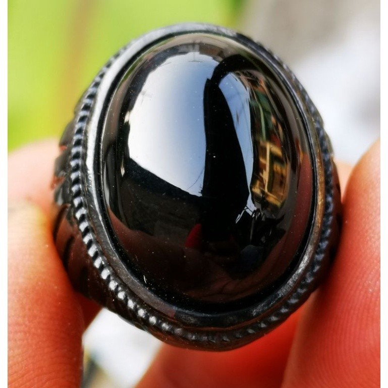 Batu akik natural kecubung wulung