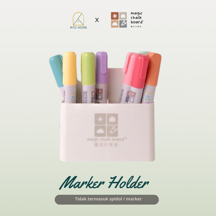 

Ryo Home - MARKER HOLDER / Tempat Spidol / Magnet Papan Tulis