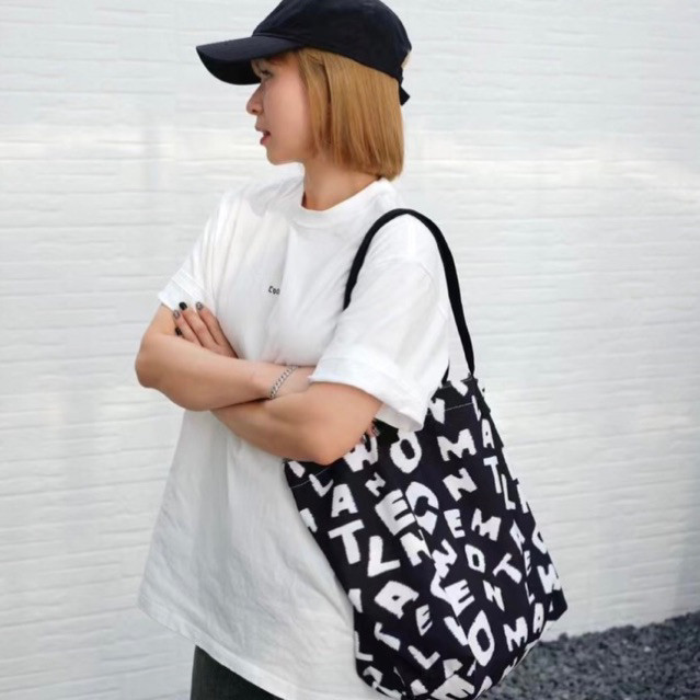 Minzy - Tas kerja Korean Style / Tas Kuliah Wanita Premium Quality / Tas Viral Bangkok / Totebag Gen
