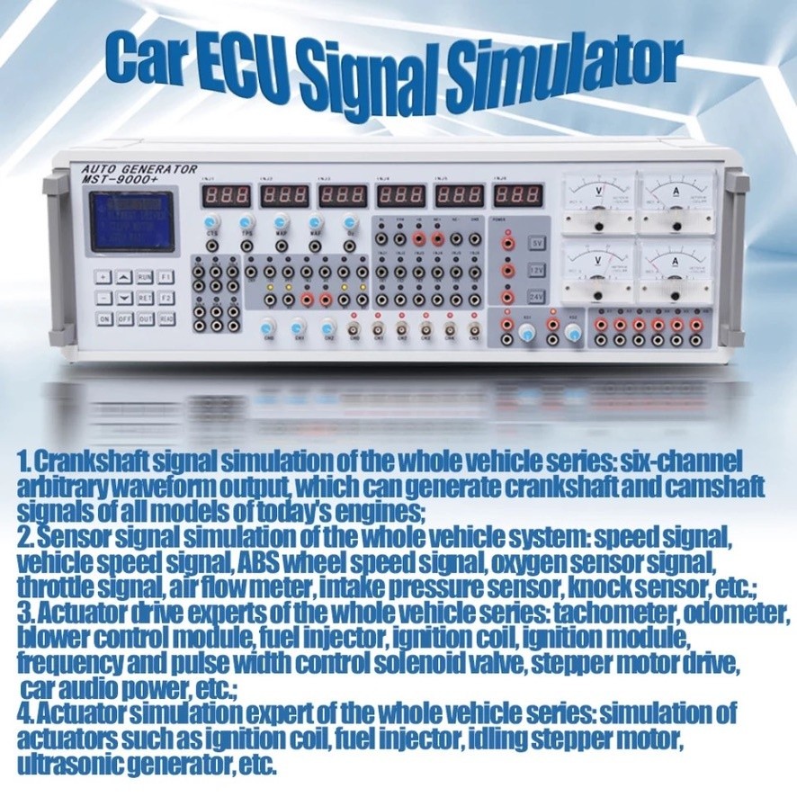 Otomotif ECU Sensor Simulator MST-9000+ Alat Perbaikan ECU MST 9000+