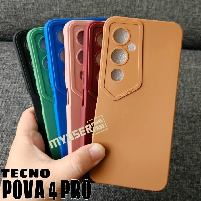 TECNO POVA 4 PRO CASE PRO CMERA MACARON CASE TECNO POVA 4 PRO