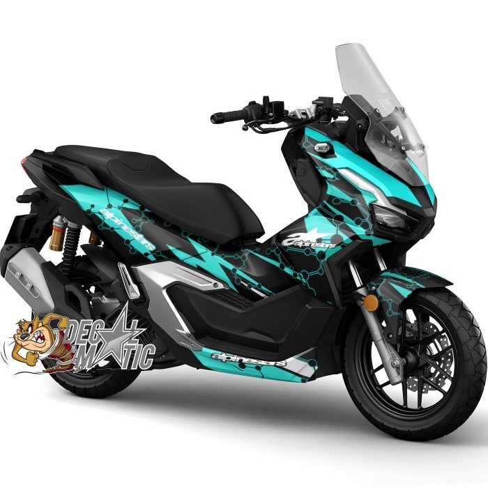 Decal FUll Body Motor honda ADV 150 Full Body Sticker Motor ADV 160 ABS non ABS  AIpinestar