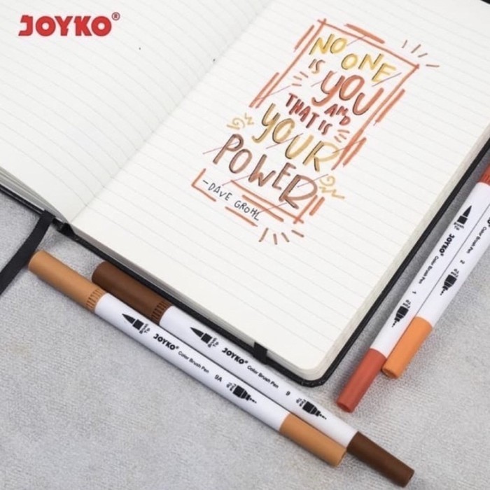 

PROMO!! -Joyko Color Brush Pen / Pena Kuas 24 Warna Joyko CLP-07
