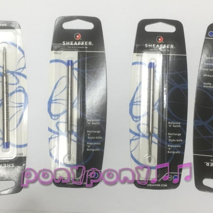 

PROMO!! -Refill Ballpoint / Pulpen Sheaffer / Sheafer Biru / Hitam - Biru