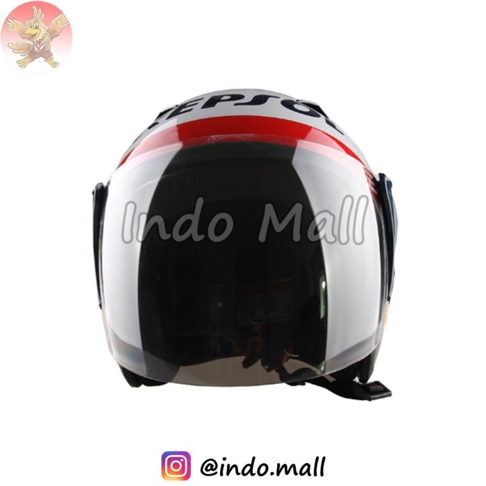 ✨READY✨ -Helm Repsol Honda Motor Half Face SNI Limited Edition Kado Hadiah