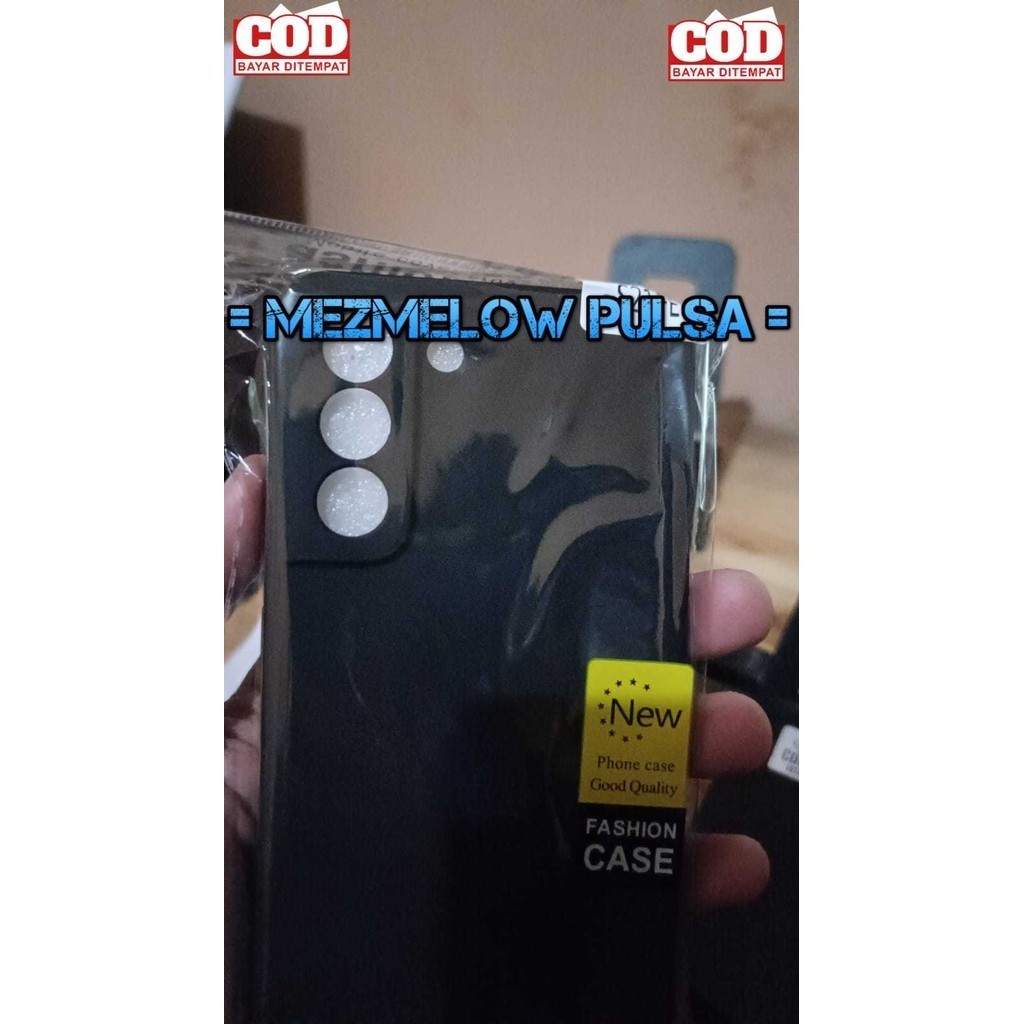 Casing Silicone Case Polos Full Cover Polos Bludru Anti Noda Case SAMSUNG S21 FE