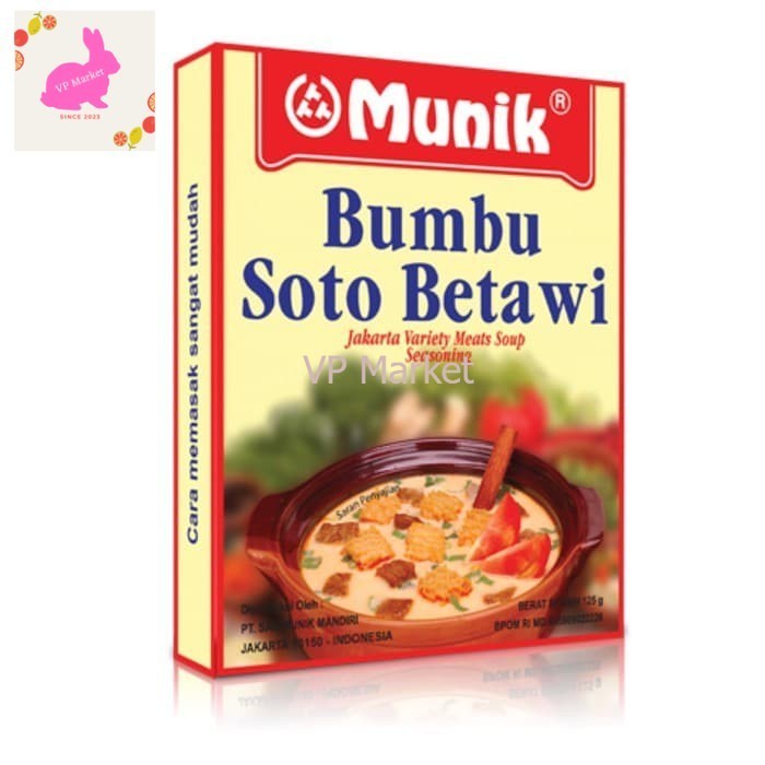 

Munik Bumbu Soto Betawi 125 gr Box