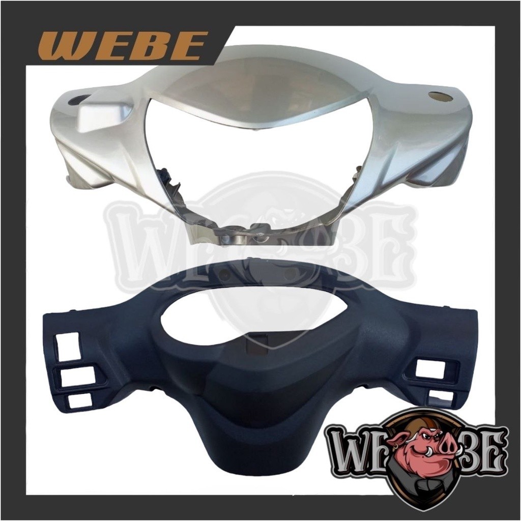 BATOK KEPALA BATOK TOTOK DEPAN BATOK BELAKANG SMASH 110 NEW SMASH NEW WARNA SILVER