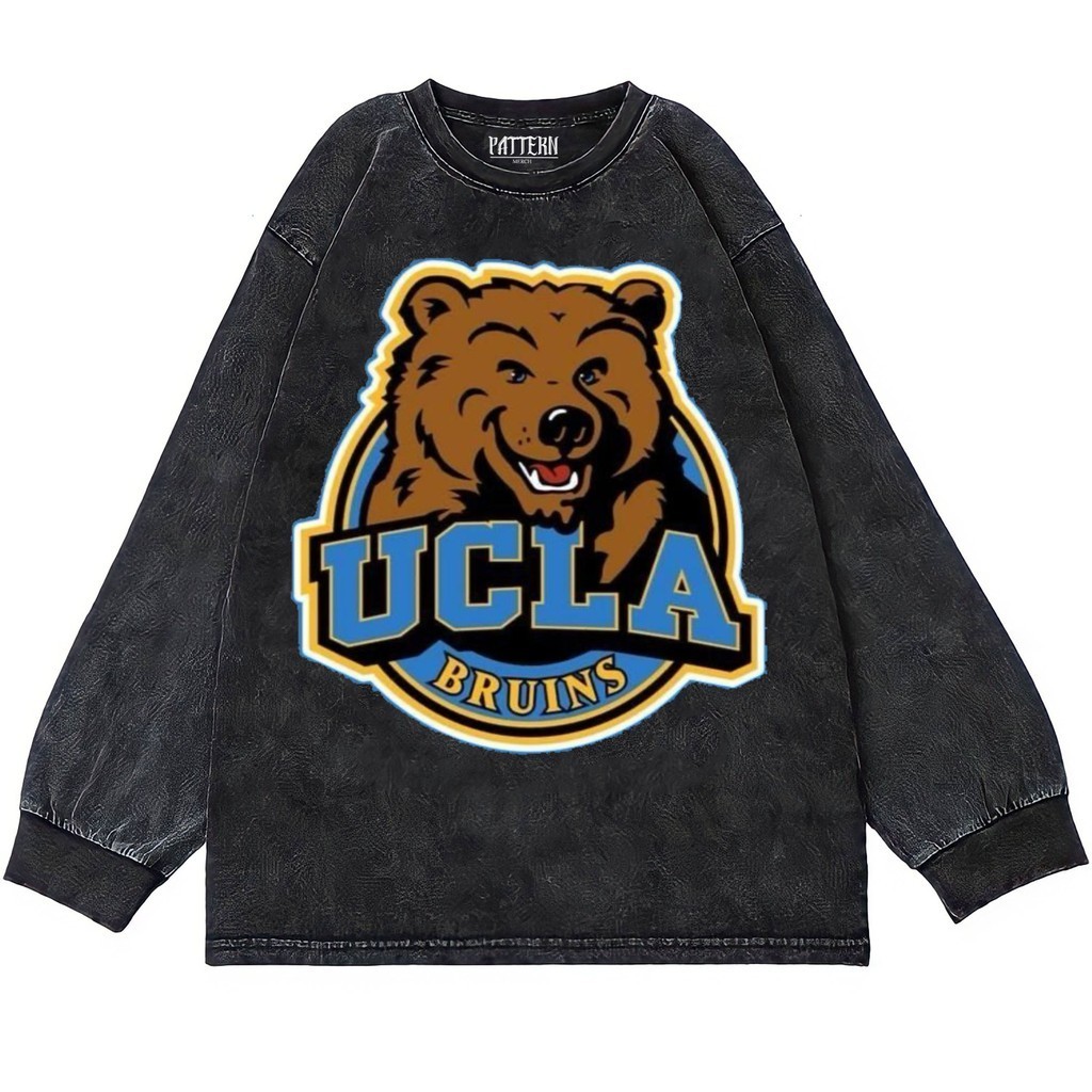 Patternmerch "ucla bruins retro" Oversize T-Shirt | Longsleeve Oversized | washing tee | Kaos