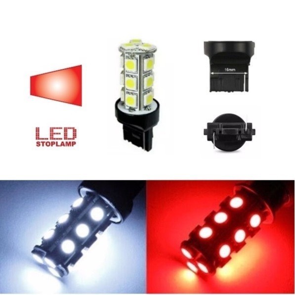 Lampu Stop Belakang Strobo Lampu Rem Led Kedip T20 18 Titik