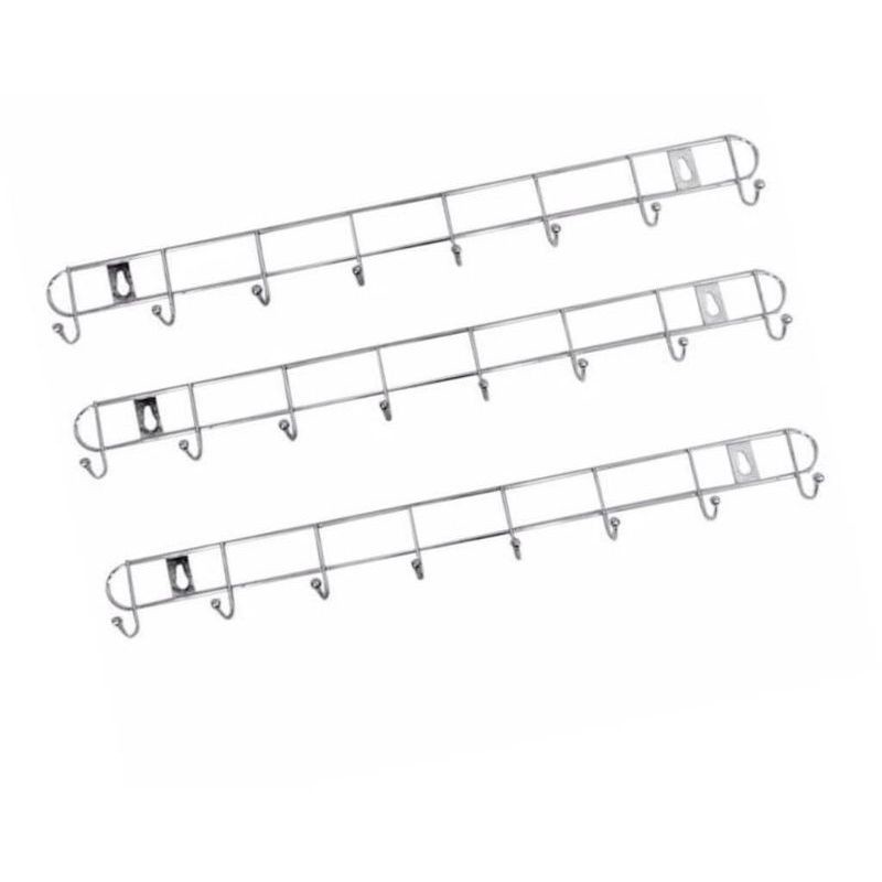 Kapstok besi/gantungan baju belakang pintu/gantungan besi stainless