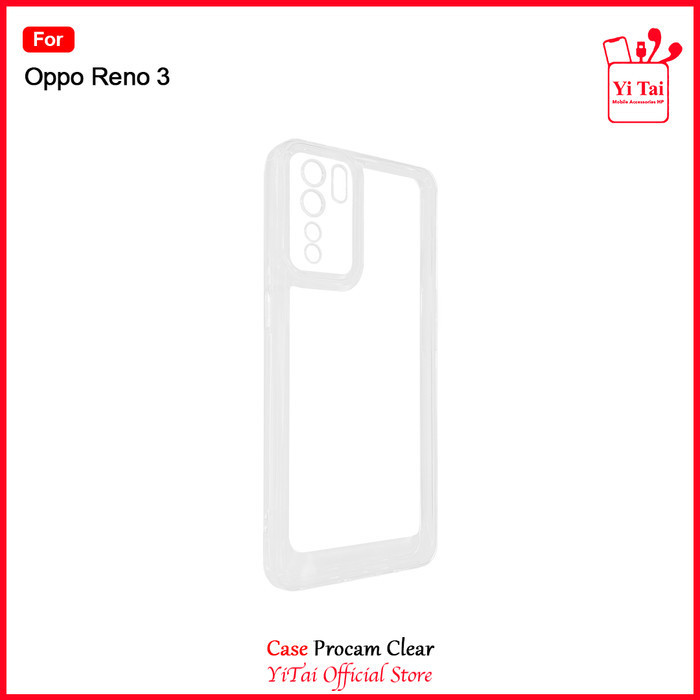 YI TAI - YC38 Case Procam Clear Oppo Reno 3 Yitai Indonesia