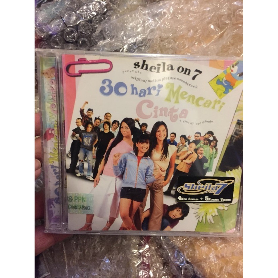 CD ORIGINAL SHEILA ON 7 - OST 30 HARI MENCARI CINTA