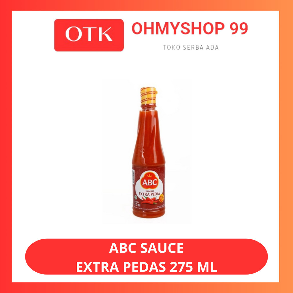 

ABC Sambal Saus Sambal Extra Pedas 275ml