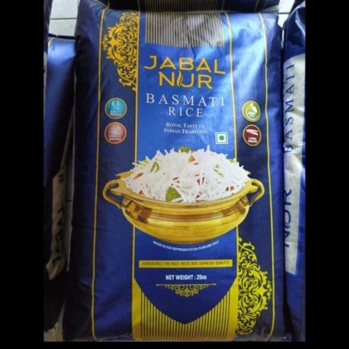 

BERAS BASMATI JABAL NUR 25 KG