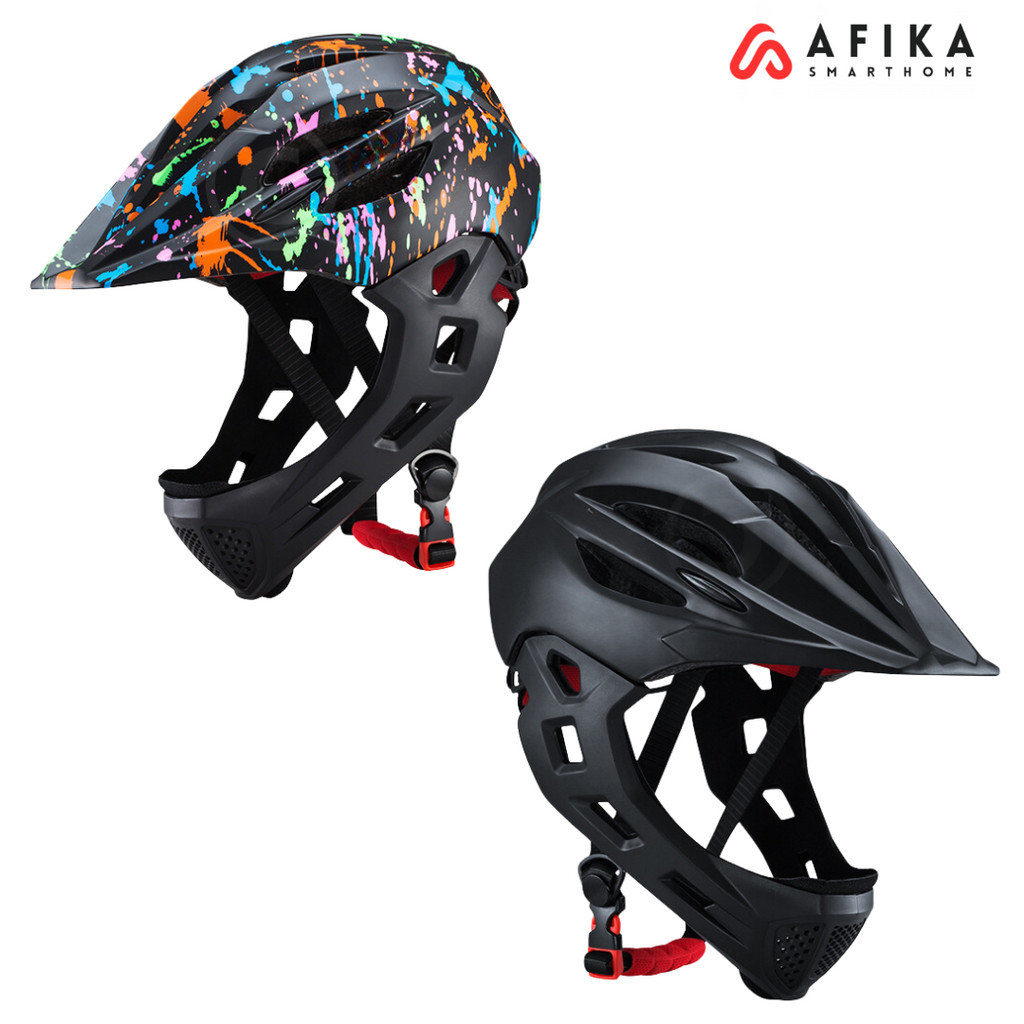 Helm Sepeda Anak Full Face / Helm Modular Sepeda Anak Bike Size S