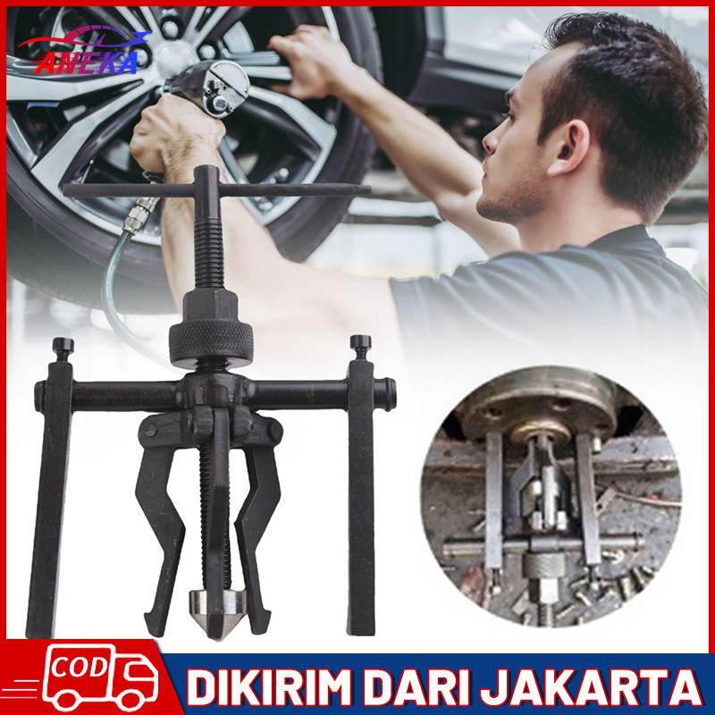 ORI!! Amtech Pilot Bearing Puller Alat Bantu Buka Bearing Puller Treaker Bearing Dalam Inner Bearing