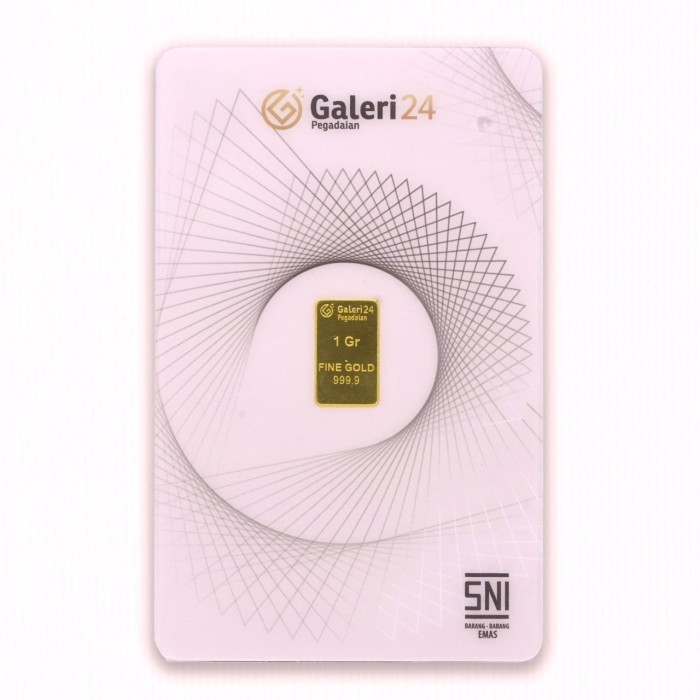 Emas Batangan Galeri 24 1 GRAM - Emas Galeri 24