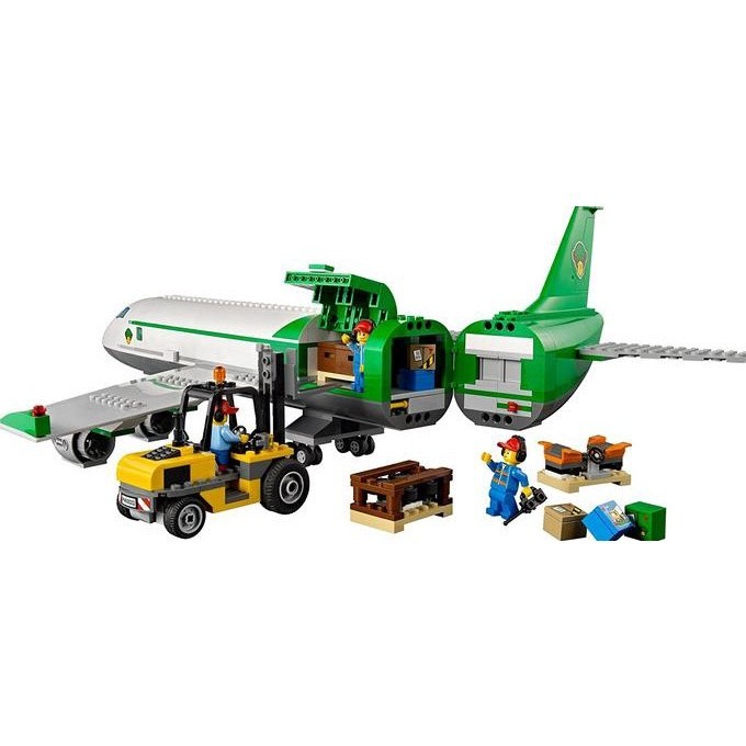 LEGO City 60022 Cargo Terminal Mainan Anak Pesawat Terbang Pilot Asli