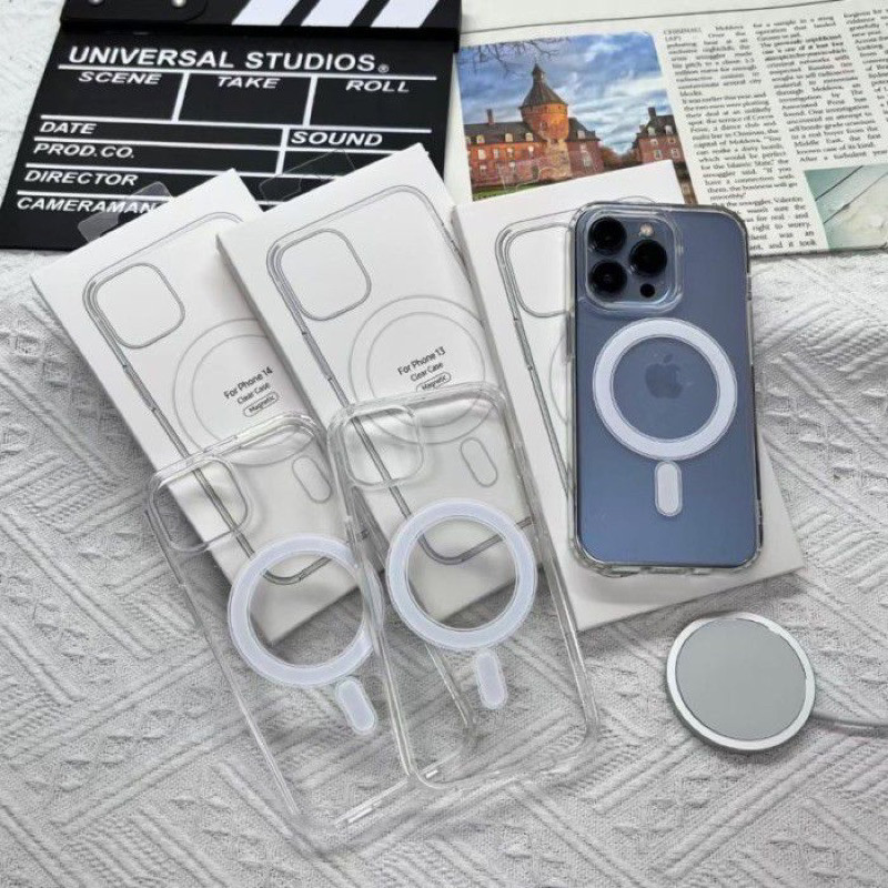 CLEAR CASE MAGSAFE IPHONE 15 / 15+ Plus / 15 Pro Max / X / Xs / Xr / Xs Max 11 Pro Max 12 Pro Max / 