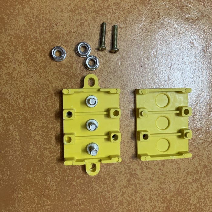 konektor Isolator kabel sepeda motor listrik 3 Baut