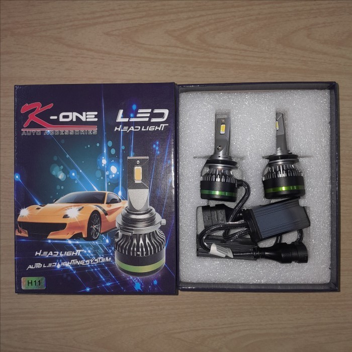 LAMPU BOHLAM HEADLAMP K-ONE H4 (3 WARNA) DAN H11 (3 WARNA) - H11 (3 WARNA)