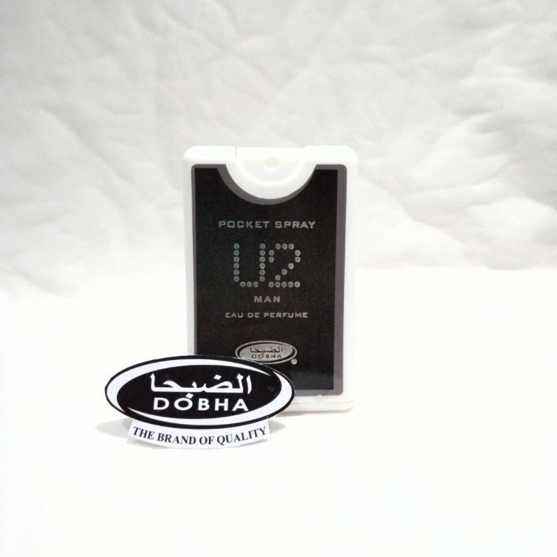 Pocket U2 MAN 18ml - Parfum Dobha Pocket Spray U2 man