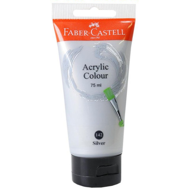 

Gramedia Jambi - FABER ACRYLIC COLOUR 75ML SILVER