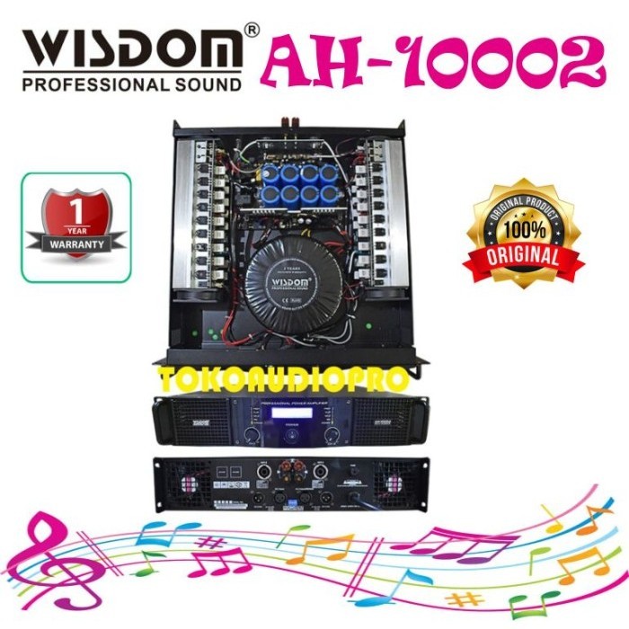 Wisdom AH-10002 Power Amplifier
