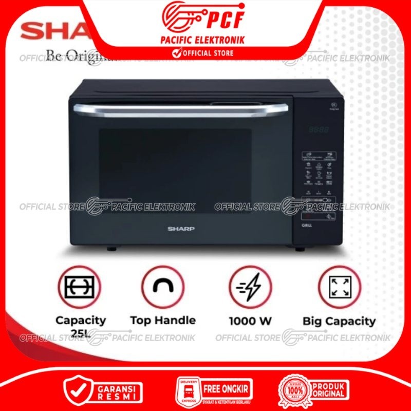 Microwave Oven Sharp 25Liter R-735MT-K / 735MTK / 735MT