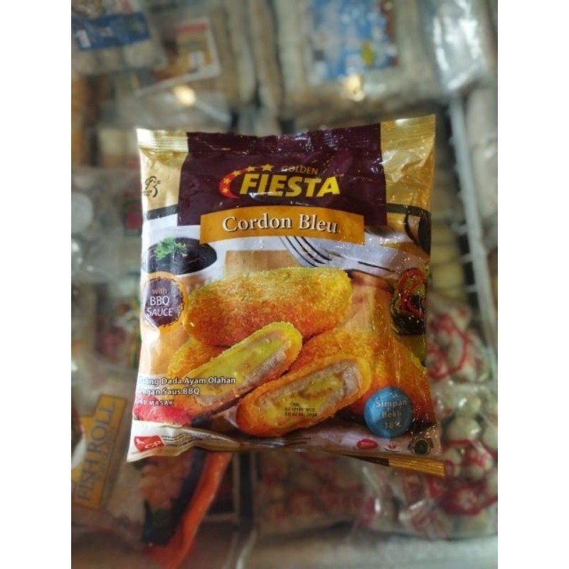 

Golden FIESTA Cordon Bleu 500g with BBQ Sauce