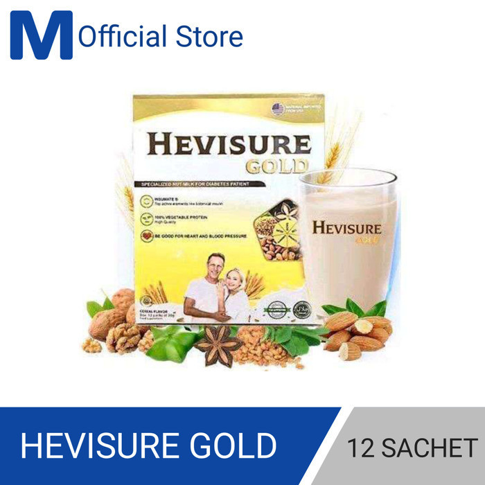 

hevisure gold susu diabetes 100% original asli terbaik BPOM
