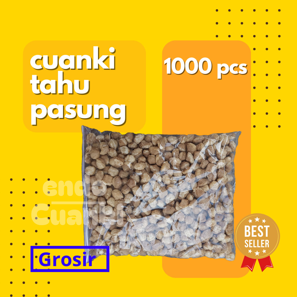 

1000 Pcs CUANKI TAHU PASUNG Pelengkap Baso Aci, Seblak, dan Cuanki
