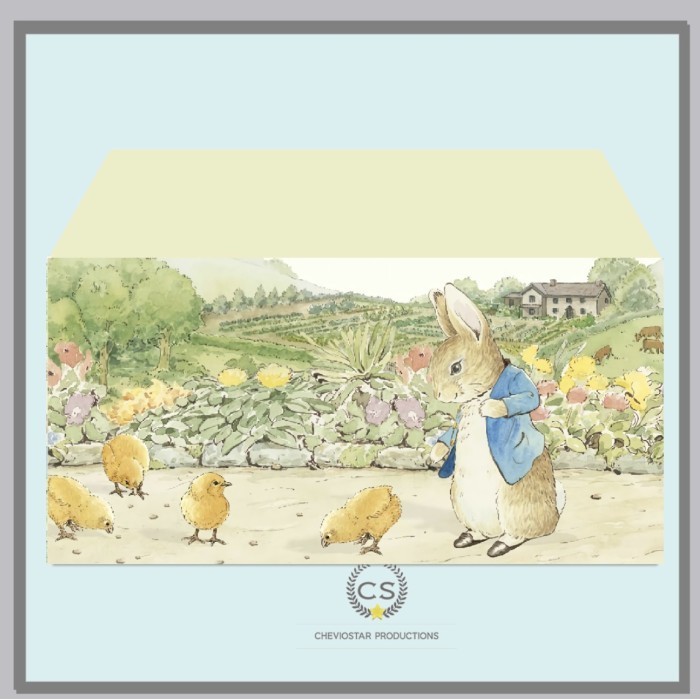 

Andriant Amplop custom Peter Rabbit Angpao Imlek CNY Year of The Rabbit - 1, M