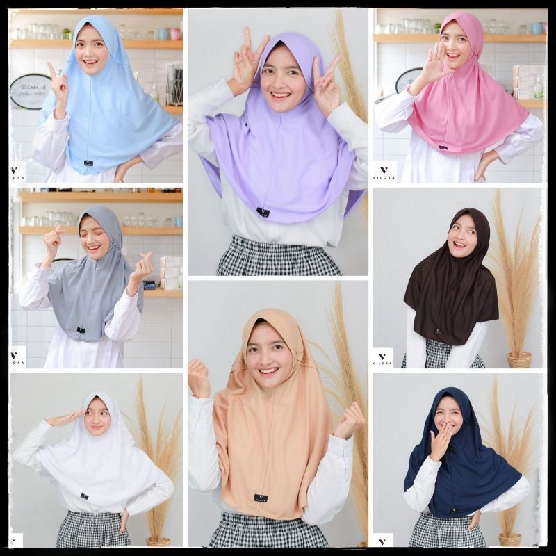 Hijab Instan Sekolah Ori Vilora