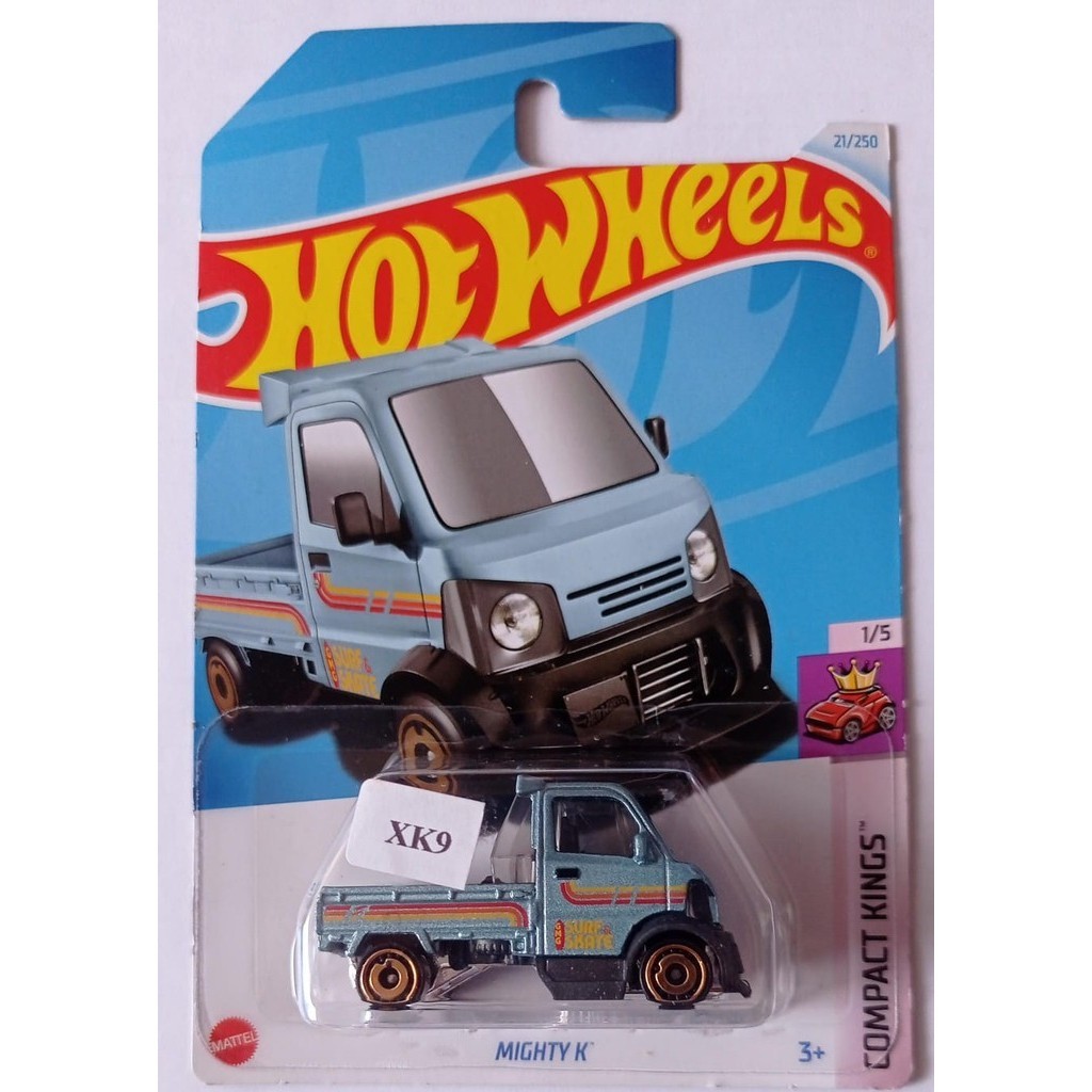 Hot Wheels - Mighty K Compact Kings Surf & Skate Grey Compact Kings