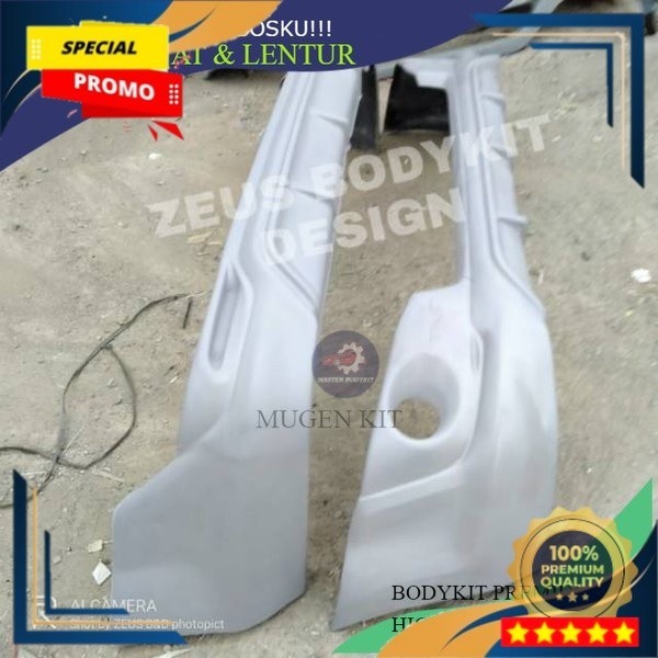 Aksesoris Bemper Mobil BODYKIT TOYOTA FORTUNER 2012 2013 2014 TRD INCLUDE SPOILER