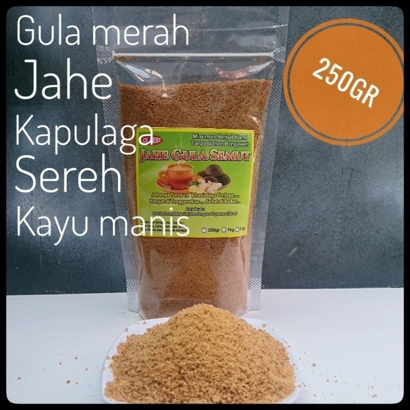 

Gula jahe Semut 250gr asli Rempah alami