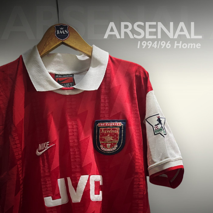1994-96 ARSENAL HOME SHIRT BERGKAMP