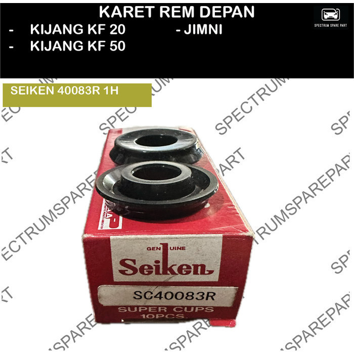 1PC KARET REM DEPAN KIJANG KF 20 - KIJANG KF 50 - JIMNI SEIKEN SC 40083R 1H ORIGINAL