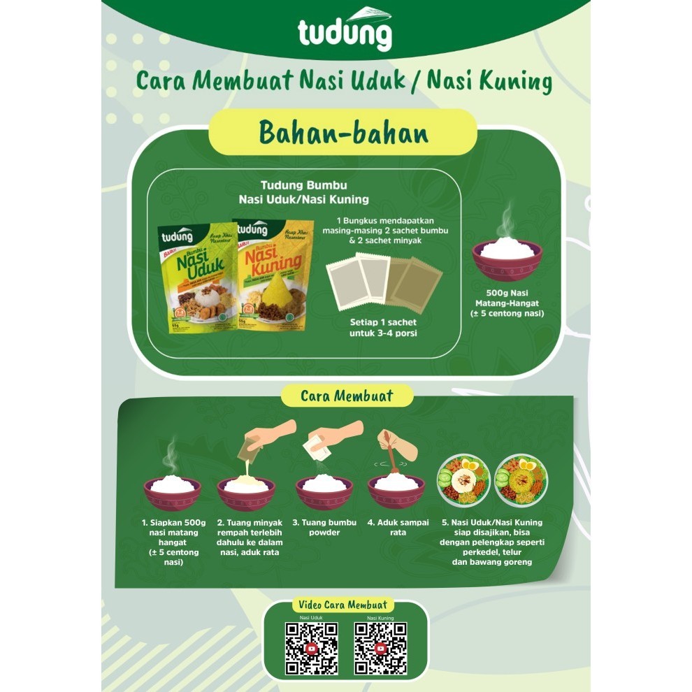 

Tudung Bumbu Nasi Uduk 55gr Bundling 3pcs